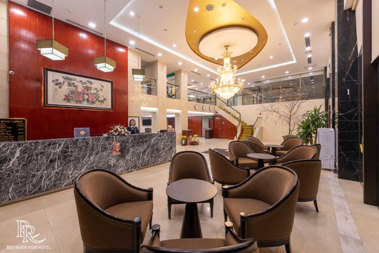 红河景酒店 老街市 外观 照片