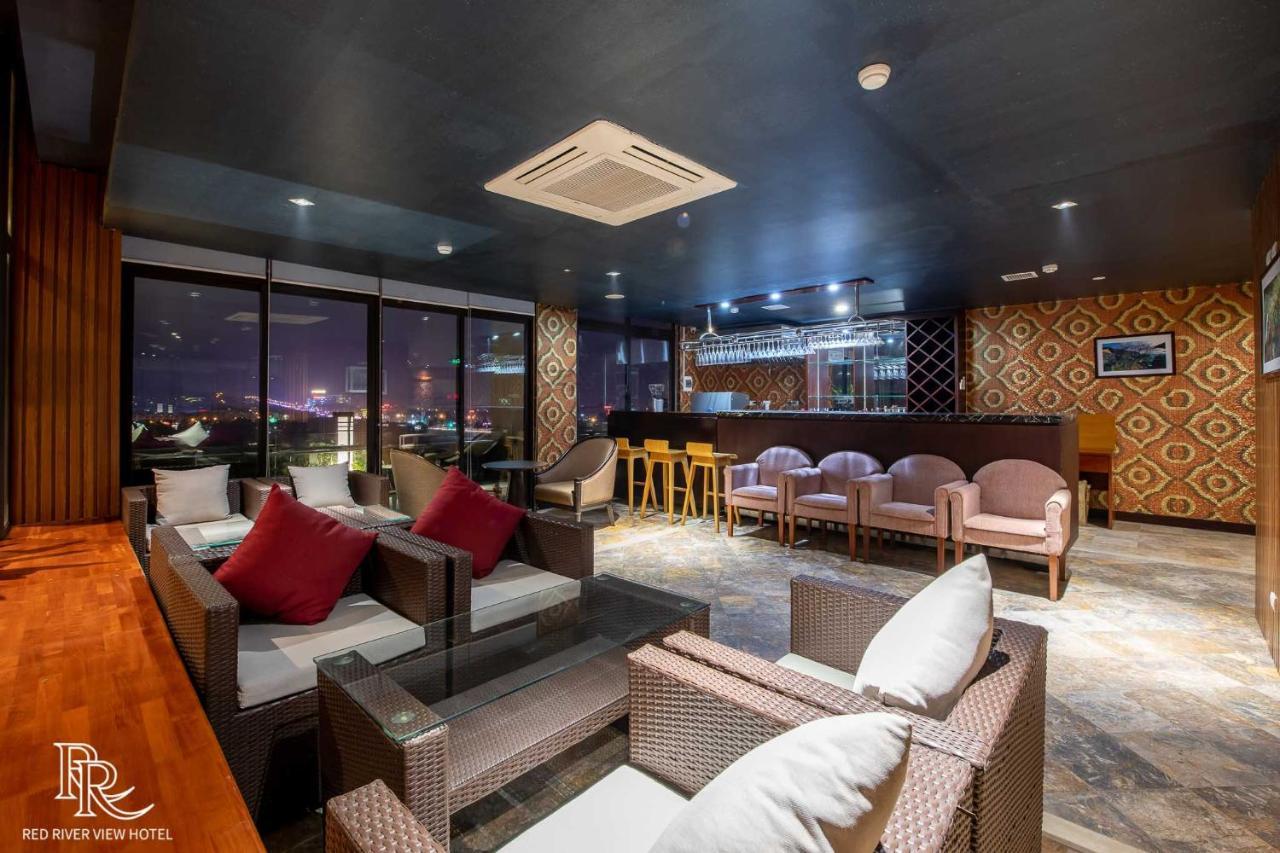 红河景酒店 老街市 外观 照片
