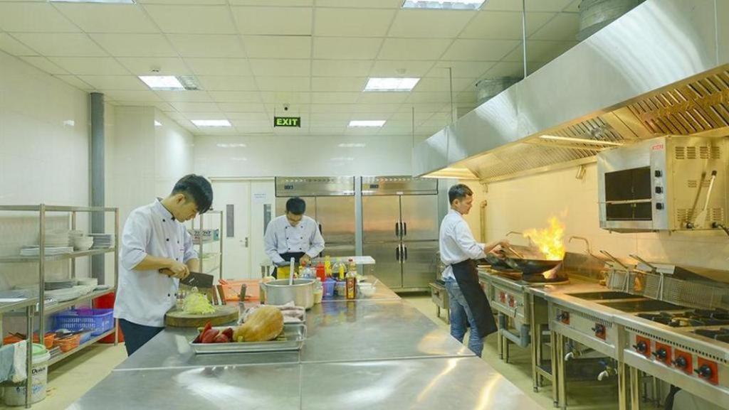 红河景酒店 老街市 外观 照片