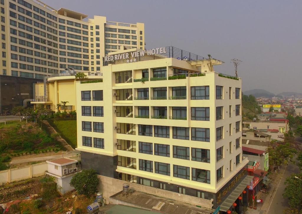 红河景酒店 老街市 外观 照片